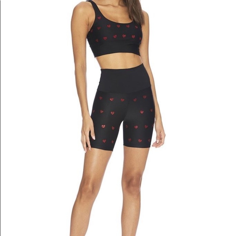 Sparkle Heart Bike Short